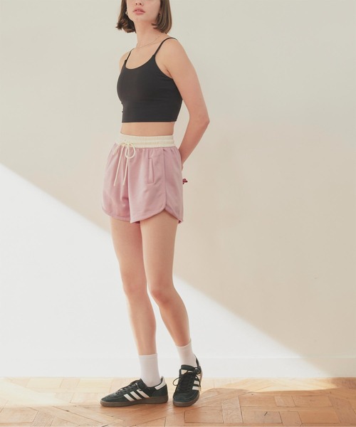 SEA DRESS（シードレス）の「バイカラーショートパンツ（その他パンツ・レディース・ピンク/ブラック/ブルー/杢グレー・S/M/L）」の10枚目の写真