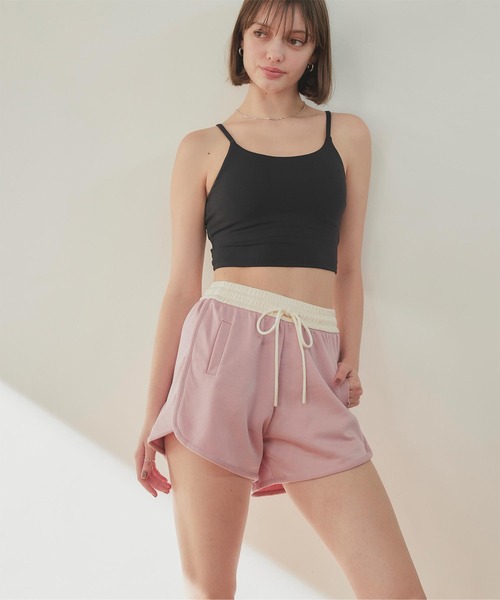 SEA DRESS（シードレス）の「バイカラーショートパンツ（その他パンツ・レディース・ピンク/ブラック/ブルー/杢グレー・S/M/L）」の11枚目の写真