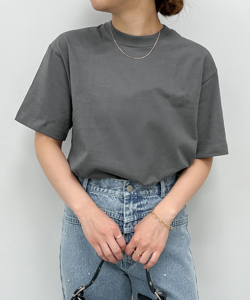 U by SPICK&SPAN(ユーバイスピックアンドスパン)の「【Hanes / ヘインズ】 BEEFY T-SHIRT 1P(Tシャツ/カットソー・レディース・ホワイト/ライトグレー/ベージュ/ブラック系その他・FREE)」の1枚目の写真