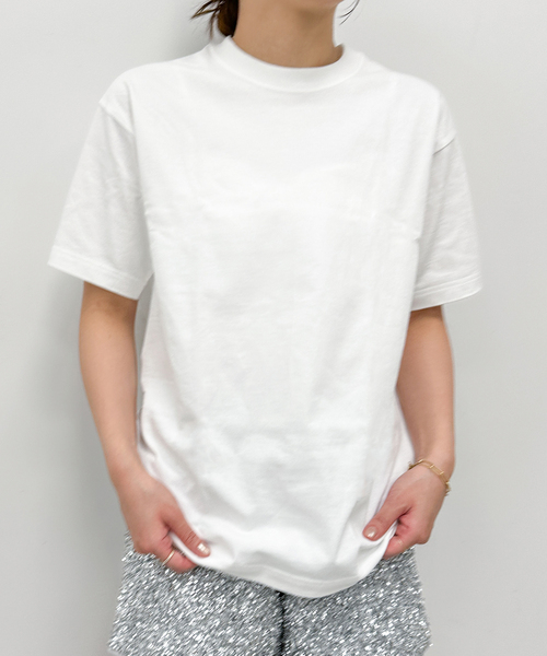 U by SPICK&SPAN(ユーバイスピックアンドスパン)の「【Hanes / ヘインズ】 BEEFY T-SHIRT 1P(Tシャツ/カットソー・レディース・ホワイト/ライトグレー/ベージュ/ブラック系その他・FREE)」の2枚目の写真
