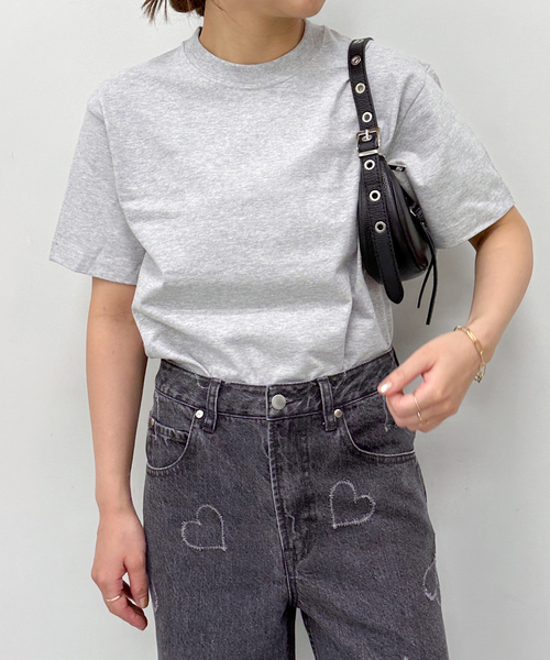 U by SPICK&SPAN(ユーバイスピックアンドスパン)の「【Hanes / ヘインズ】 BEEFY T-SHIRT 1P(Tシャツ/カットソー・レディース・ホワイト/ライトグレー/ベージュ/ブラック系その他・FREE)」の3枚目の写真