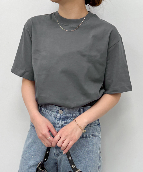 U by SPICK&SPAN(ユーバイスピックアンドスパン)の「【Hanes / ヘインズ】 BEEFY T-SHIRT 1P(Tシャツ/カットソー・レディース・ホワイト/ライトグレー/ベージュ/ブラック系その他・FREE)」の13枚目の写真