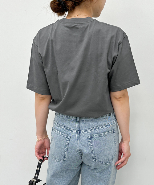 U by SPICK&SPAN(ユーバイスピックアンドスパン)の「【Hanes / ヘインズ】 BEEFY T-SHIRT 1P(Tシャツ/カットソー・レディース・ホワイト/ライトグレー/ベージュ/ブラック系その他・FREE)」の12枚目の写真