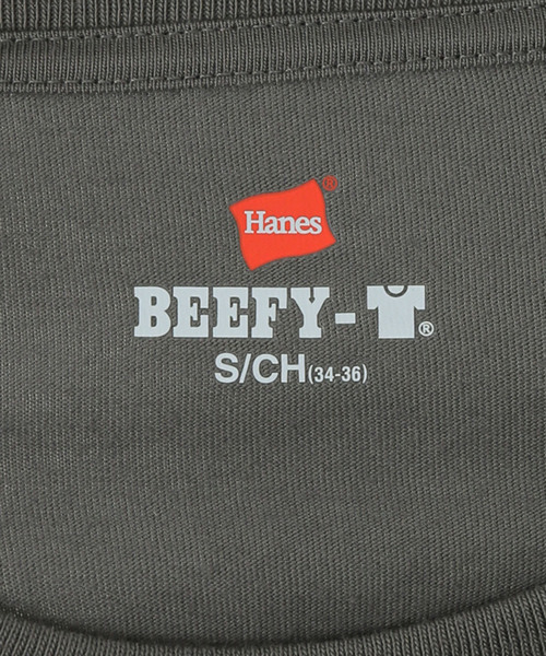 U by SPICK&SPAN(ユーバイスピックアンドスパン)の「【Hanes / ヘインズ】 BEEFY T-SHIRT 1P(Tシャツ/カットソー・レディース・ホワイト/ライトグレー/ベージュ/ブラック系その他・FREE)」の21枚目の写真