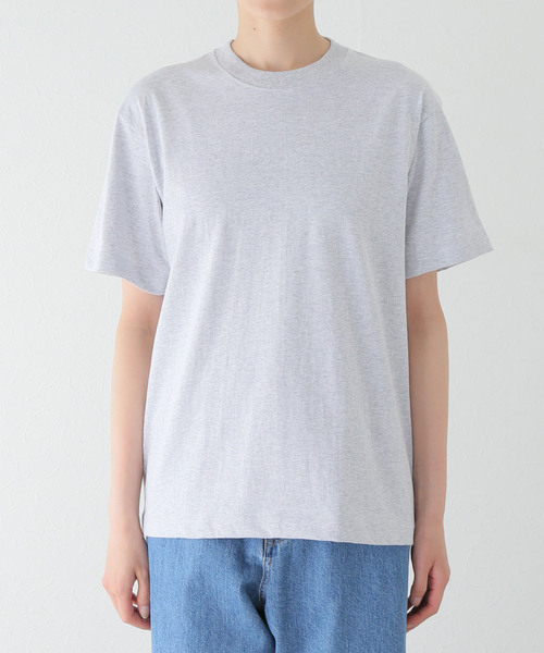 U by SPICK&SPAN(ユーバイスピックアンドスパン)の「【Hanes / ヘインズ】 BEEFY T-SHIRT 1P(Tシャツ/カットソー・レディース・ホワイト/ライトグレー/ベージュ/ブラック系その他・FREE)」の18枚目の写真