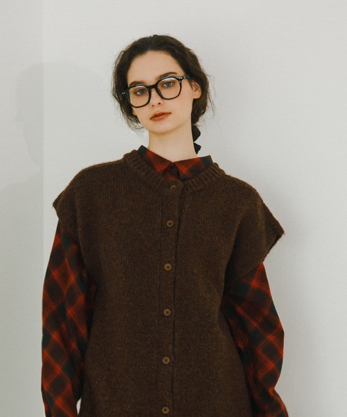 SMELLY（スメリー）の「オクタゴンフレームダテメガネ（メガネ・レディース・ブラック/ブラウン系その他・-）」の10枚目の写真