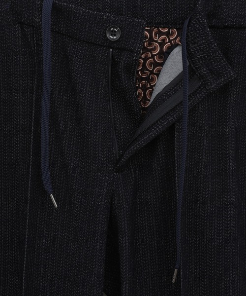 CROWDED CLOSET（クラウデッドクローゼット）の「【G-STAGE(ジーステージ)】ウール混素材ジャージパンツ/セットアップ別売りジャケットあり（その他パンツ・メンズ・ネイビー/グレー・03）」の4枚目の写真