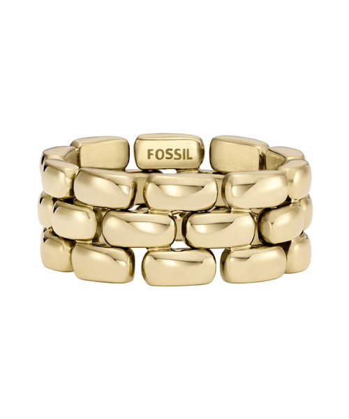 FOSSIL(フォッシル)の「フォッシル アクセサリー レディース 指輪 ゴールド JF04785710(リング・レディース・GOLD・5/7/8/9)」の1枚目の写真