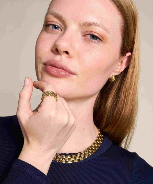 FOSSIL(フォッシル)の「フォッシル アクセサリー レディース 指輪 ゴールド JF04785710(リング・レディース・GOLD・5/7/8/9)」の3枚目の写真