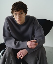 STERNBERG | スーパーエクストラファインメリノクルーリブニット(ニット/セーター)