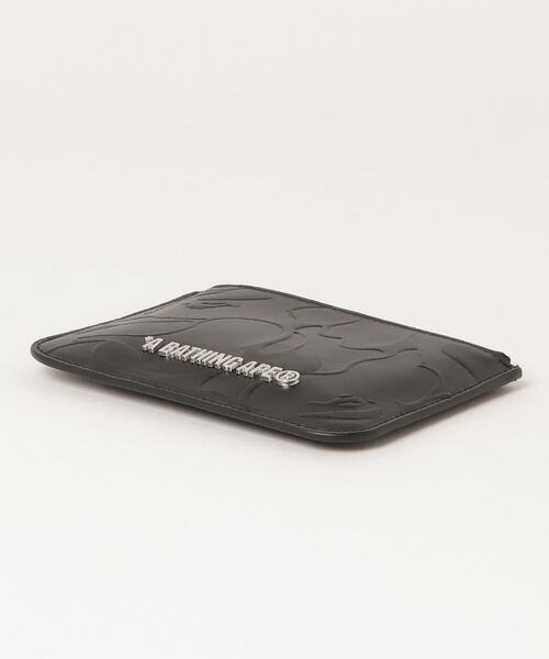 A BATHING APE（アベイシングエイプ）の「SOLID CAMO LEATHER POUCH