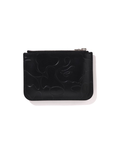 A BATHING APE（アベイシングエイプ）の「SOLID CAMO LEATHER POUCH