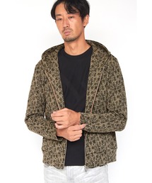 HIGH STREET（ハイストリート）の「HIGH STREET∴ラフウォールダブルジャカードZipパーカー（その他アウター）」