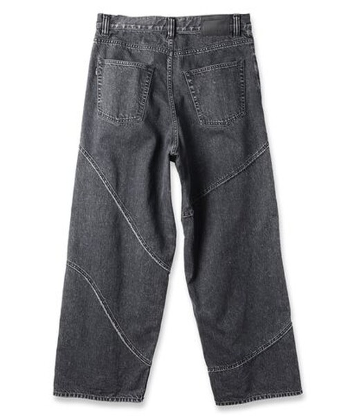 パンツ JieDa 24aw DISTORTED DENIM PANTS BLACK 1 JieDa 24aw DISTORTED DENIM PANTS BLACK 1 - メルカリ