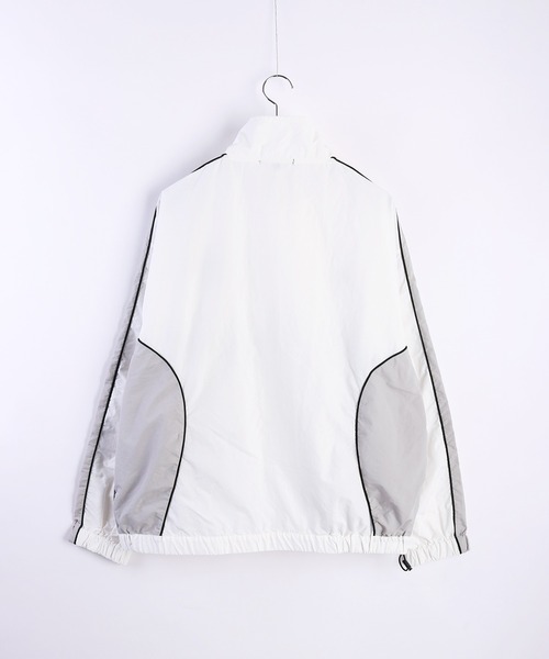 WESTSEA（ウエストシー）の「ユニフォームデザイン ナイロン切替ブルゾン　/ブロークコア（ブルゾン・メンズ・オフホワイト/チャコールグレー/ブラック/ネイビー・M/L）」の11枚目の写真