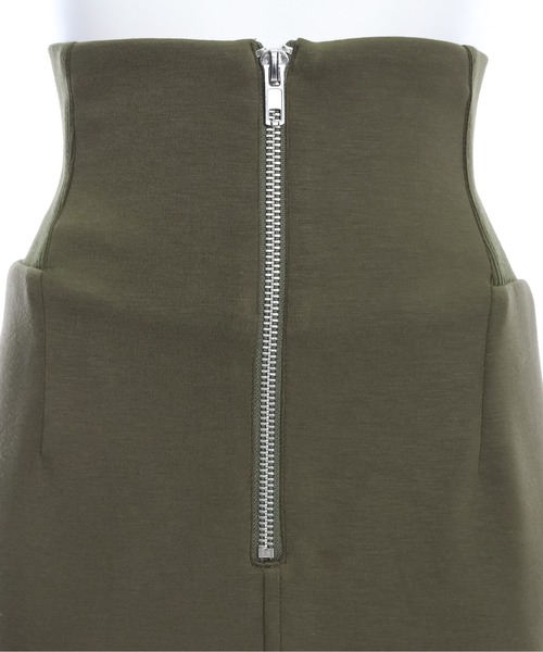 clear（クリア）の「【低身長サイズ有】ウエストリブIラインスカート [骨格ストレート 大人]≪2024AW新作≫（スカート・レディース・カーキ/ブラック/グレー・F/XS）」の8枚目の写真