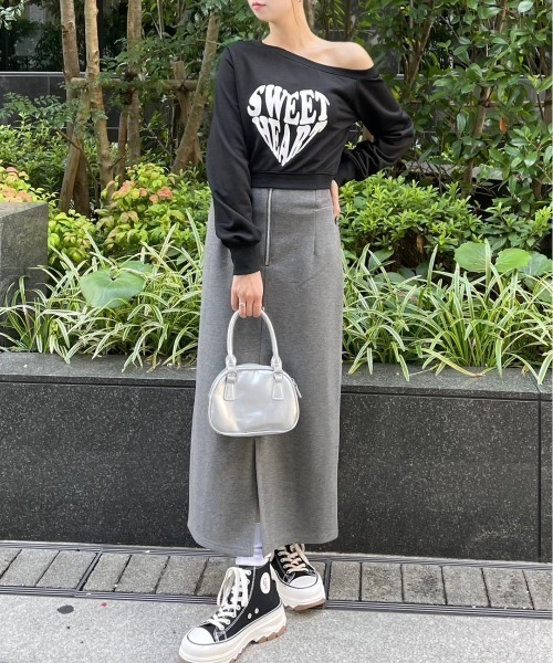 clear（クリア）の「【低身長サイズ有】ウエストリブIラインスカート [骨格ストレート 大人]≪2024AW新作≫（スカート・レディース・カーキ/ブラック/グレー・F/XS）」の16枚目の写真