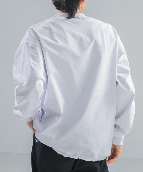 DAIWA PIER39（ダイワピア39）の「DAIWA PIER39　TECH CREW NECK TEE L/S（Tシャツ/カットソー・メンズ・ブラック/チャコールグレー/ホワイト/ライトグレー/ネイビー・SMALL/MEDIUM/LARGE/X-LARGE）」の18枚目の写真