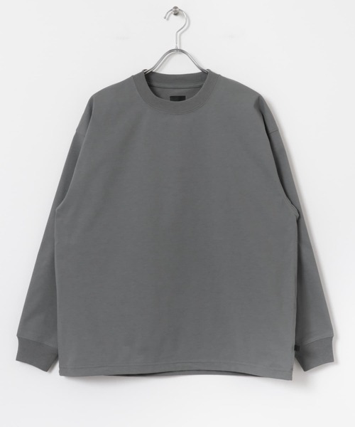 DAIWA PIER39（ダイワピア39）の「DAIWA PIER39　TECH CREW NECK TEE L/S（Tシャツ/カットソー・メンズ・ブラック/チャコールグレー/ホワイト/ライトグレー/ネイビー・SMALL/MEDIUM/LARGE/X-LARGE）」の12枚目の写真