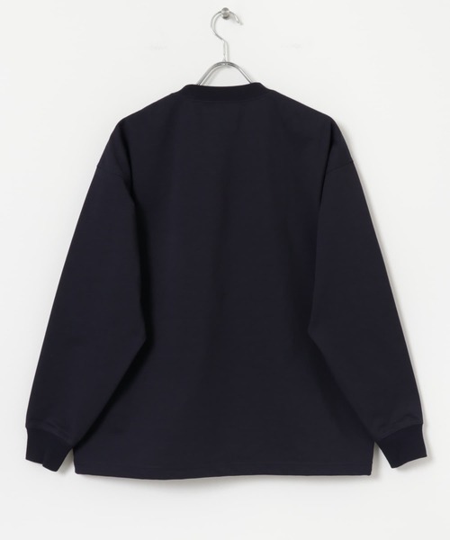 DAIWA PIER39（ダイワピア39）の「DAIWA PIER39　TECH CREW NECK TEE L/S（Tシャツ/カットソー・メンズ・ブラック/チャコールグレー/ホワイト/ライトグレー/ネイビー・SMALL/MEDIUM/LARGE/X-LARGE）」の6枚目の写真