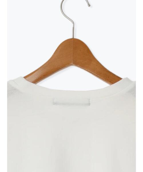 Lugnoncure(ルノンキュール)の「【接触冷感】ロゴプリントTシャツ(Tシャツ/カットソー・レディース・オフホワイト/ネイビー/ダークブラウン・F)」の18枚目の写真