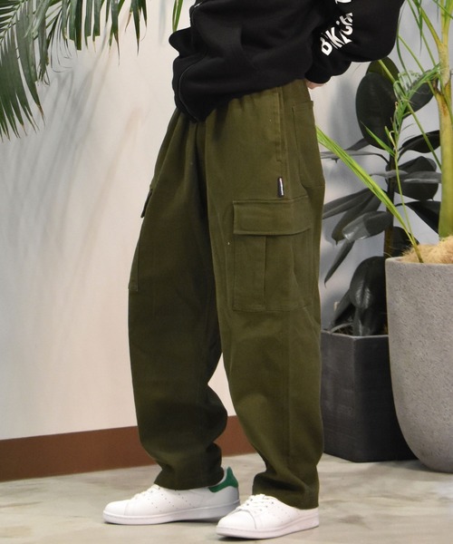 DC/ディーシー ワイド カーゴパンツ ルーズシルエット DPT244064（カーゴパンツ）｜DC（ディーシー）