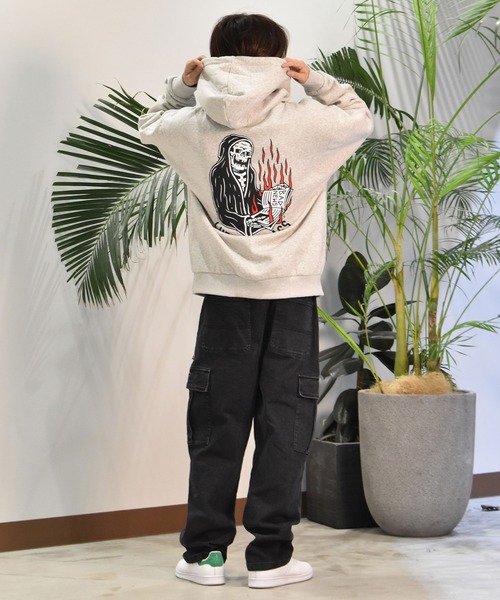 DC(ディーシー)の「DC/ディーシー ワイド カーゴパンツ ルーズシルエット DPT244064(カーゴパンツ・メンズ・カーキ/ダークインディゴブルー/ライトインディゴブルー・M/L/XL)」の13枚目の写真