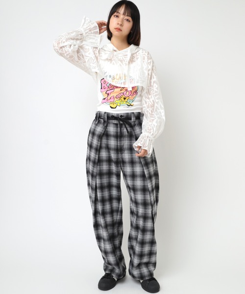 RNA(アールエヌエー)の「M2313 ベアープリント2WAYキャミ(キャミソール・レディース・ブラック/ホワイト・MEDIUM)」の16枚目の写真