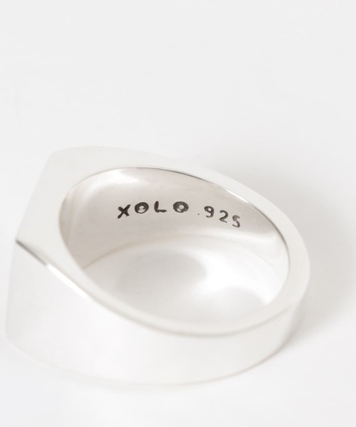 XOLO（ショロ）の「XOLO　Black Flower Ring（リング・メンズ・ブラック・LARGE）」の4枚目の写真