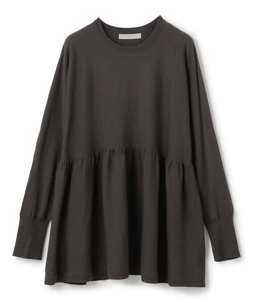 【セール】【洗える】マイビューティニット ペプラム（ニット/セーター）｜UNFILO（アンフィーロ）