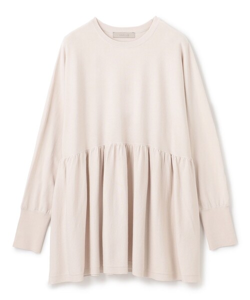 【セール】【洗える】マイビューティニット ペプラム（ニット/セーター）｜UNFILO（アンフィーロ）