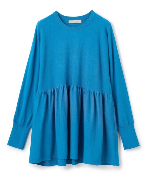 【セール】【洗える】マイビューティニット ペプラム（ニット/セーター）｜UNFILO（アンフィーロ）