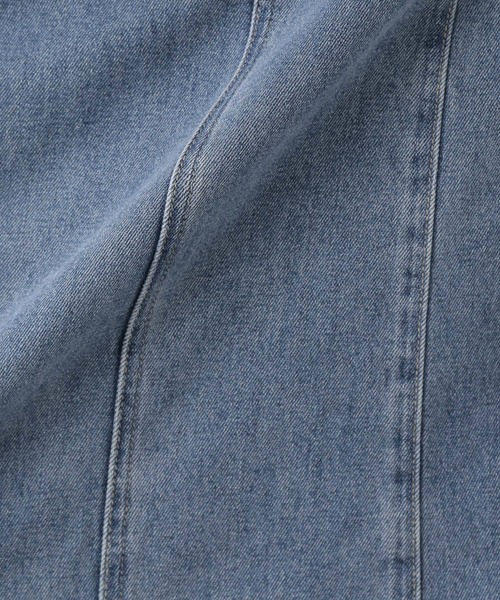 GLOBAL WORK（グローバルワーク）の「GOODデニムナロースカート/118369（デニムスカート・レディース・ブルー/グレー/ネイビー・MEDIUM/LARGE）」の21枚目の写真