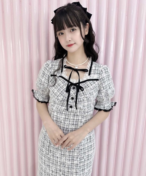 ROJITA（ロジータ）の「レースマメイドワンピース（ワンピース・レディース・ピンク/ブラック/その他・FREE）」の15枚目の写真