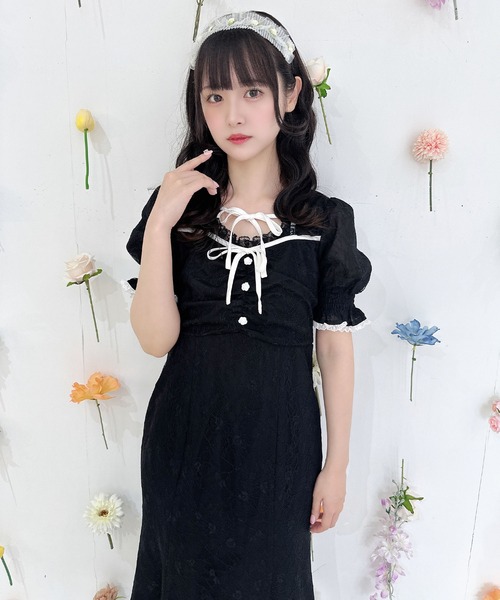 ROJITA（ロジータ）の「レースマメイドワンピース（ワンピース・レディース・ピンク/ブラック/その他・FREE）」の20枚目の写真