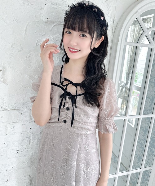 ロジータ ROJITA レースマメイドワンピース セール】レースマメイドワンピース(ワンピース)|ROJITA