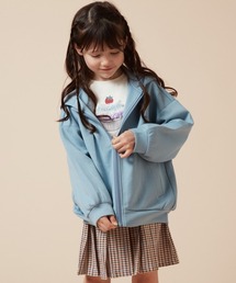 a.v.v（アーヴェヴェ）の「[140-150]コクーンシルエットジップアップフーディー（パーカー・キッズ）」