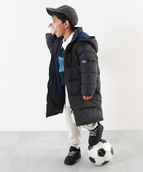 セール】洗える ファイバーダウン あったか防風 ロングコート（ダウン