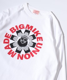 BIG MIKE プリント ロングスリーブTEE