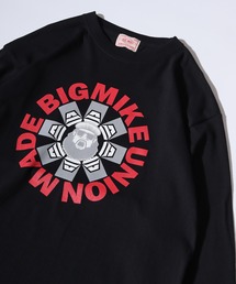 BIG MIKE プリント ロングスリーブTEE