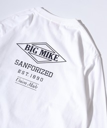 BIG MIKE プリント ロングスリーブTEE
