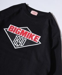 BIG MIKE プリント ロングスリーブTEE