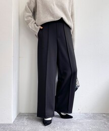 fredy emue | もちとろセミワイドイージーパンツ(その他パンツ)