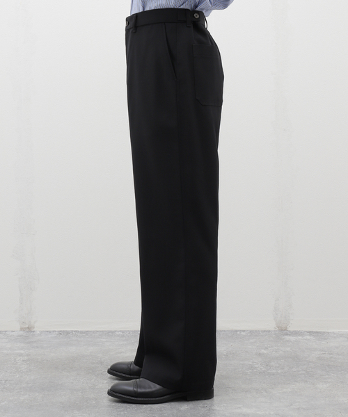 markaware（マーカウェア）の「MARKAWARE(マーカウェア) WIDE CARPENTER TROUSERS A24C06PT03C（スラックス・メンズ・ブラック・1/2）」の17枚目の写真