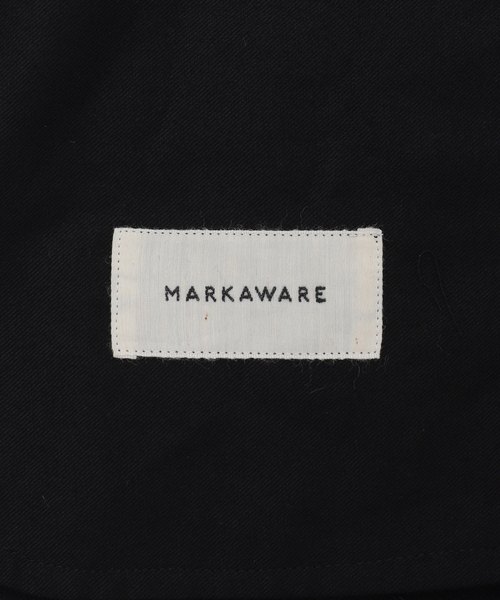 markaware（マーカウェア）の「MARKAWARE(マーカウェア) WIDE CARPENTER TROUSERS A24C06PT03C（スラックス・メンズ・ブラック・1/2）」の7枚目の写真