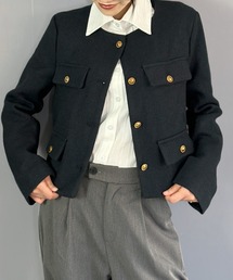 Silly（シリー）の「【韓国ファッション◎】大人かわいいツイードジャケット（その他アウター）」