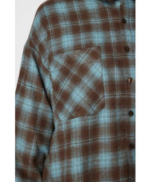 RODEO CROWNS WIDE BOWL(ロデオクラウンズワイドボウル)の「Grunge Check シャツ(シャツ/ブラウス・レディース・ブラック系その他/ブラウン系その他・SMALL/MEDIUM)」の18枚目の写真