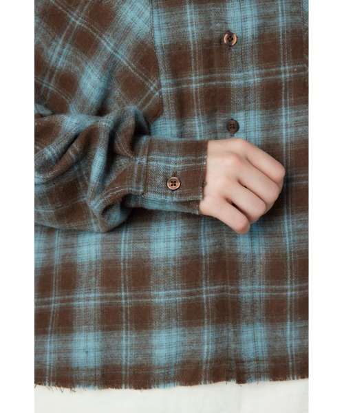 RODEO CROWNS WIDE BOWL(ロデオクラウンズワイドボウル)の「Grunge Check シャツ(シャツ/ブラウス・レディース・ブラック系その他/ブラウン系その他・SMALL/MEDIUM)」の19枚目の写真