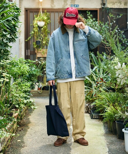 【ffcd】FanoStudios コーデュロイカラーデニムジャケット・S FDMTL(ファンダメンタル)】DENIM HAORI JACKET 5YR WASH デニム