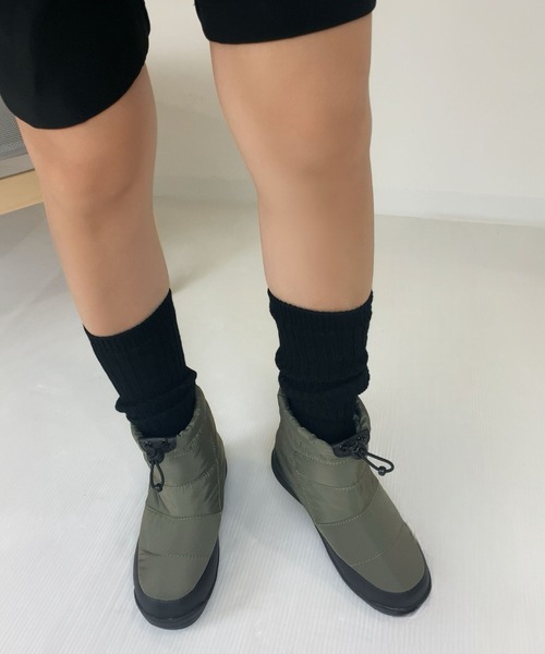 Sugar Sugar(シュガーシュガー)の「スノーブーツ 撥水 生活防水設計 超軽量 レイン【SUGAR SUGARシュガーシュガー】(ブーツ・レディース・カーキ/ブラック・S/M/L/LL)」の4枚目の写真